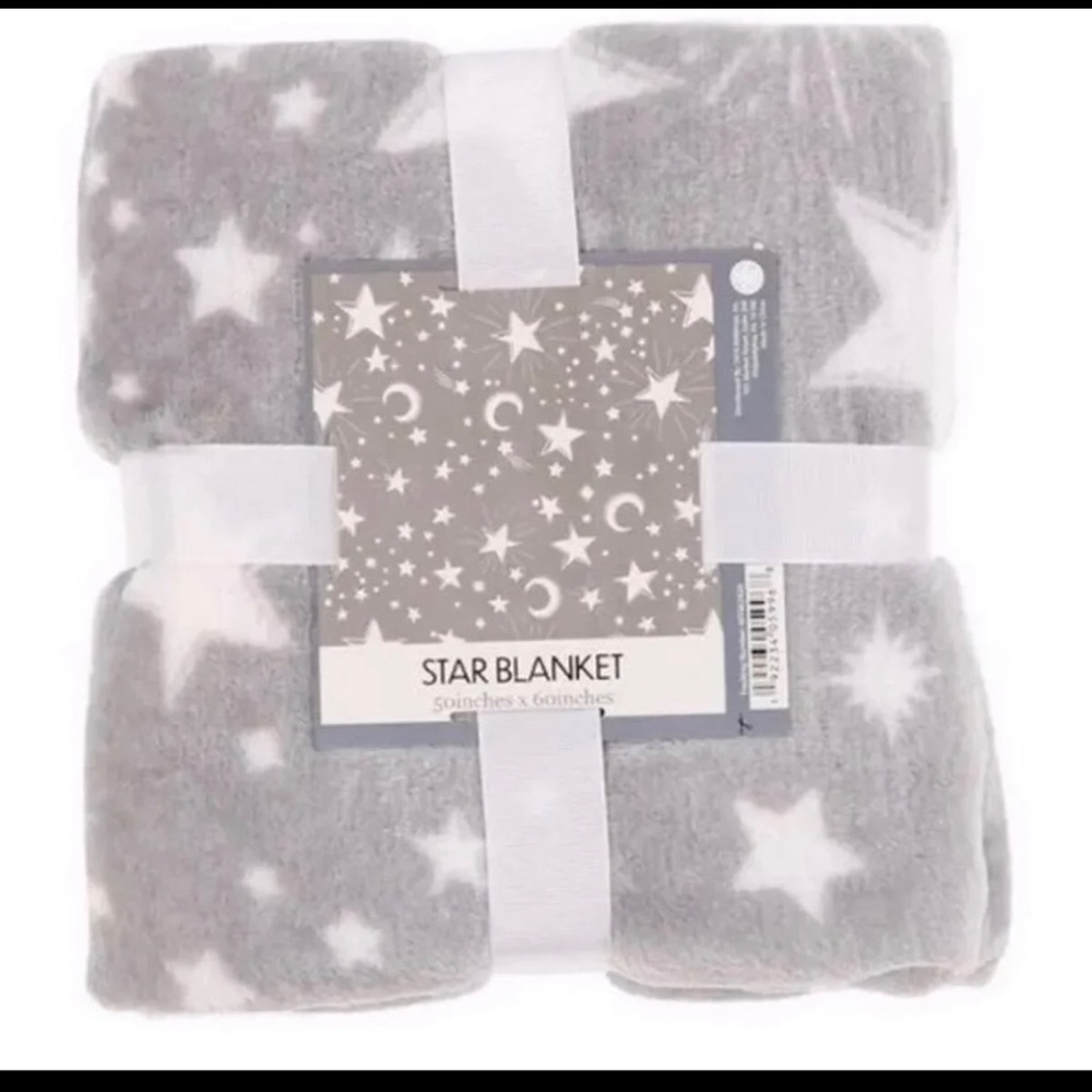 Moon and stars blanket